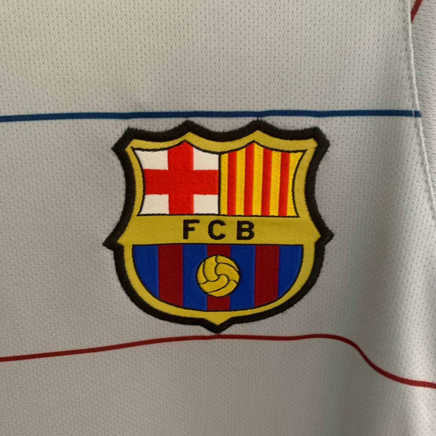 CAMISETA SEGUNDA EQUIPACIÓN BARCELONA 2003/04