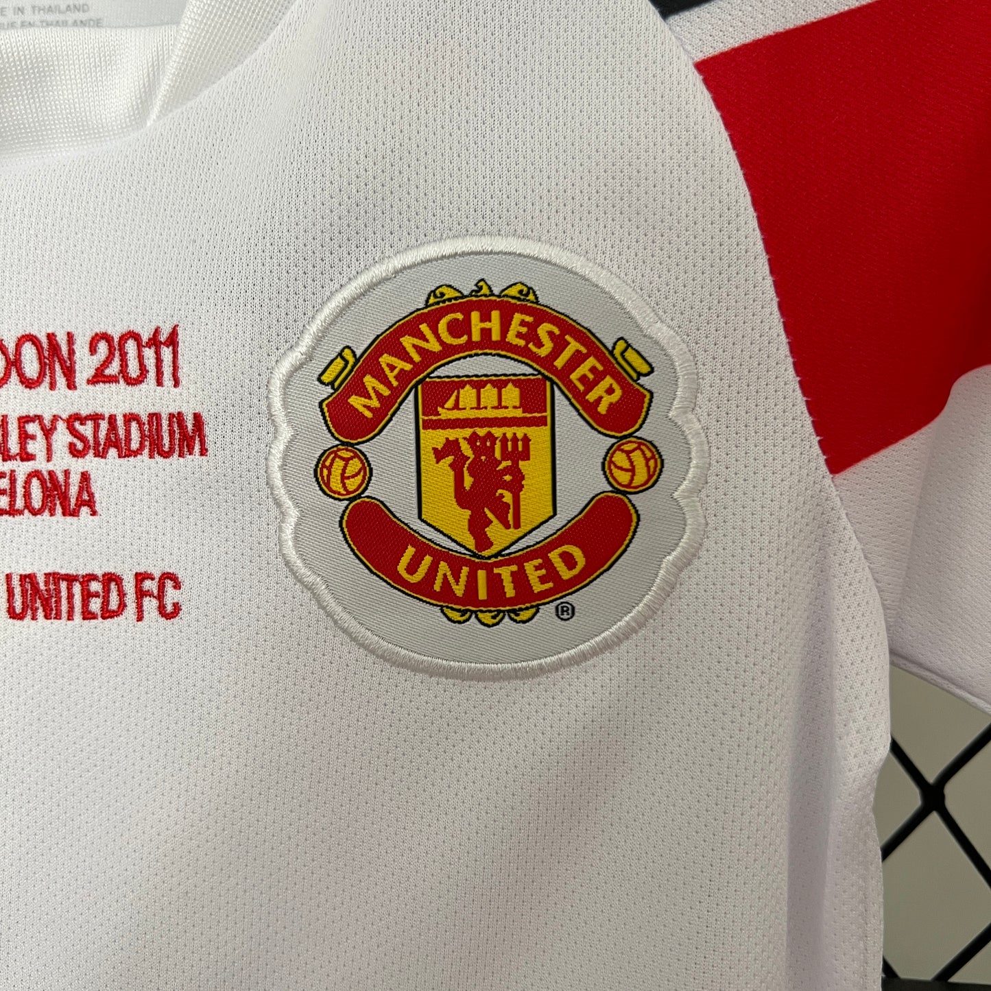 CAMISETA SEGUNDA EQUIPACIÓN MANCHESTER UNITED 2010/11 INFANTIL