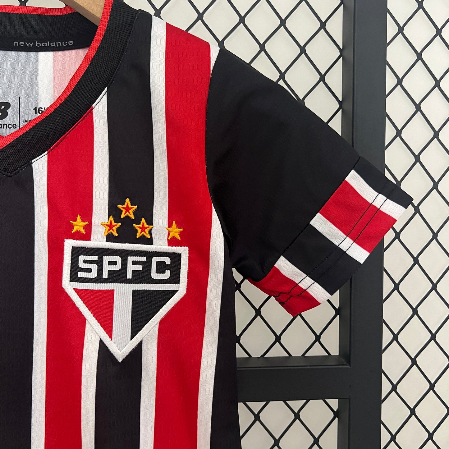 CAMISETA SEGUNDA EQUIPACIÓN SAO PAULO 2024 VERSIÓN INFANTIL