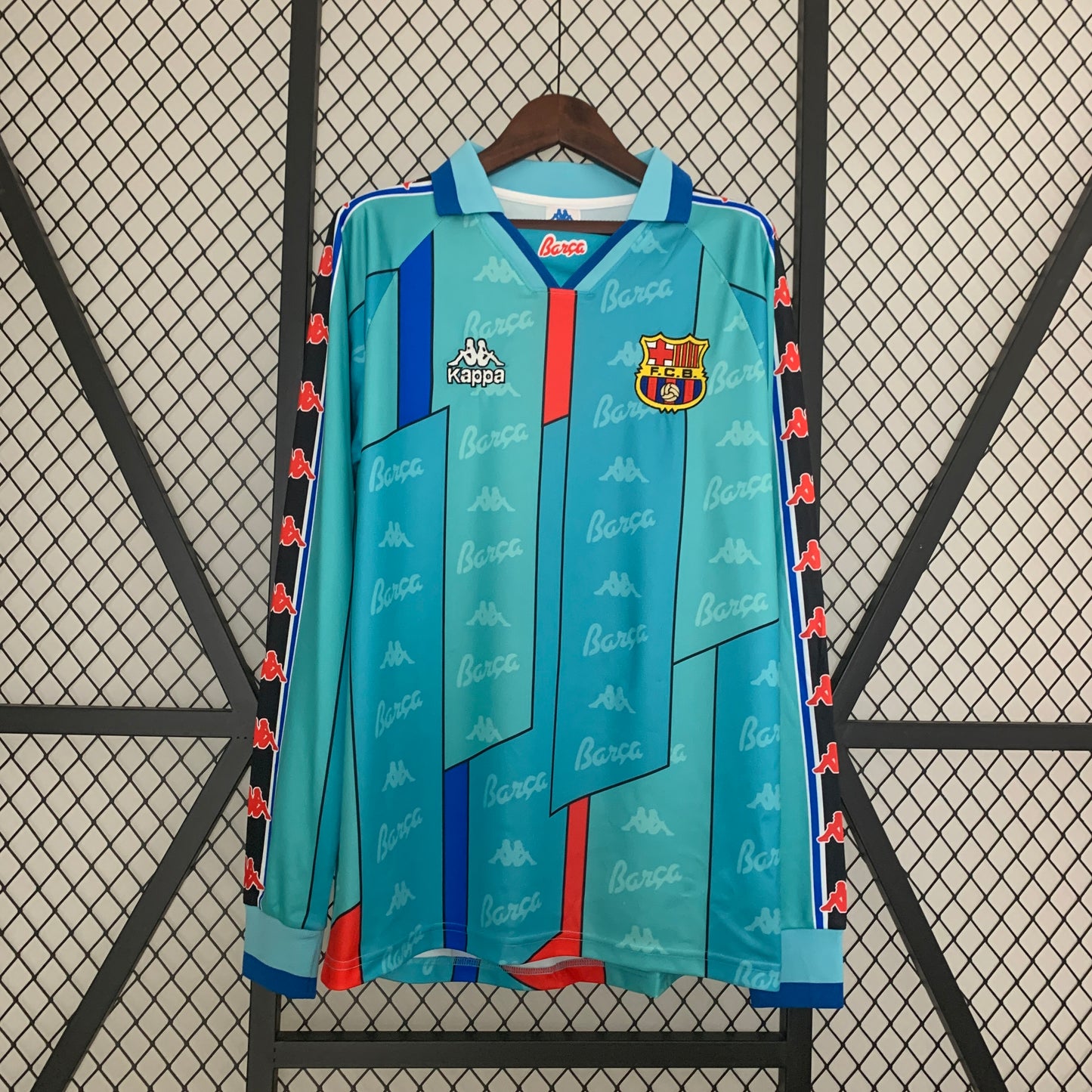 CAMISETA SEGUNDA EQUIPACIÓN BARCELONA 1995/97