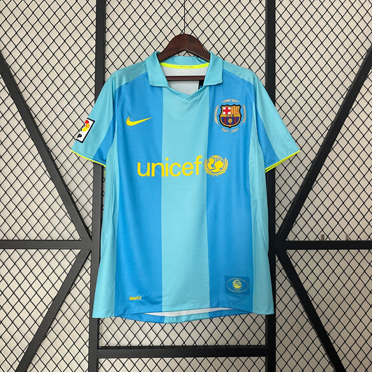 CAMISETA SEGUNDA EQUIPACIÓN BARCELONA 2007/08