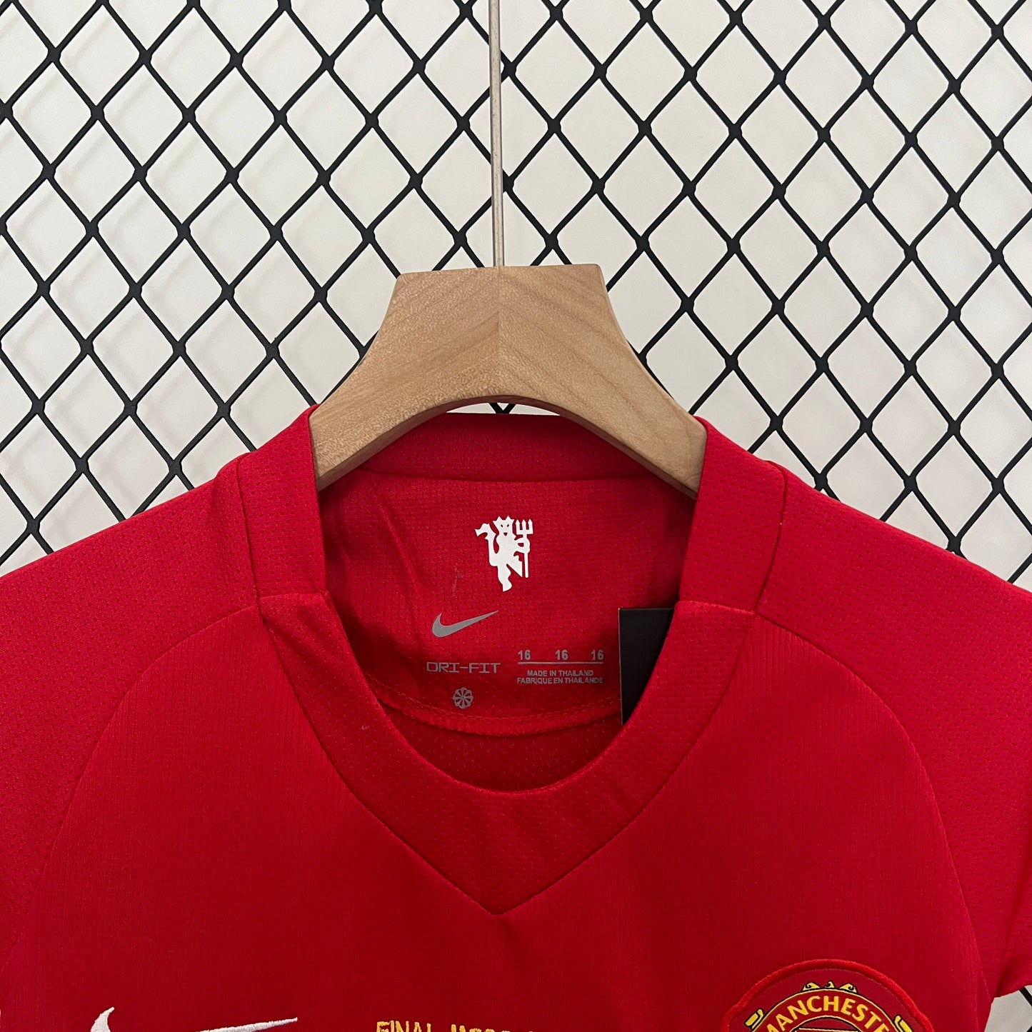 CAMISETA PRIMERA EQUIPACIÓN MANCHESTER UNITED 2007/09 INFANTIL