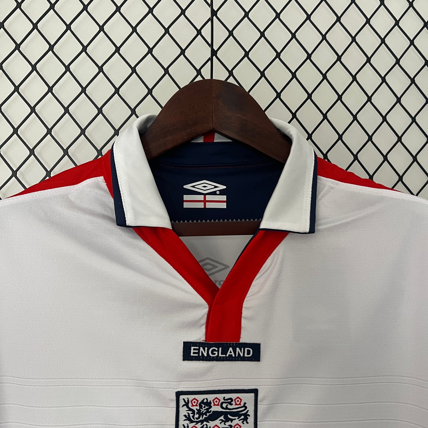 CAMISETA PRIMERA EQUIPACIÓN INGLATERRA 2004