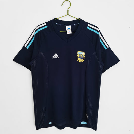 CAMISETA SEGUNDA EQUIPACIÓN ARGENTINA 2002