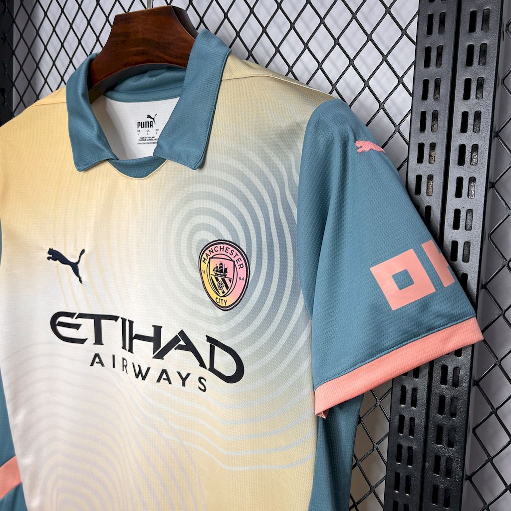 CAMISETA CUARTA EQUIPACIÓN MANCHESTER CITY 24/25 VERSIÓN FAN