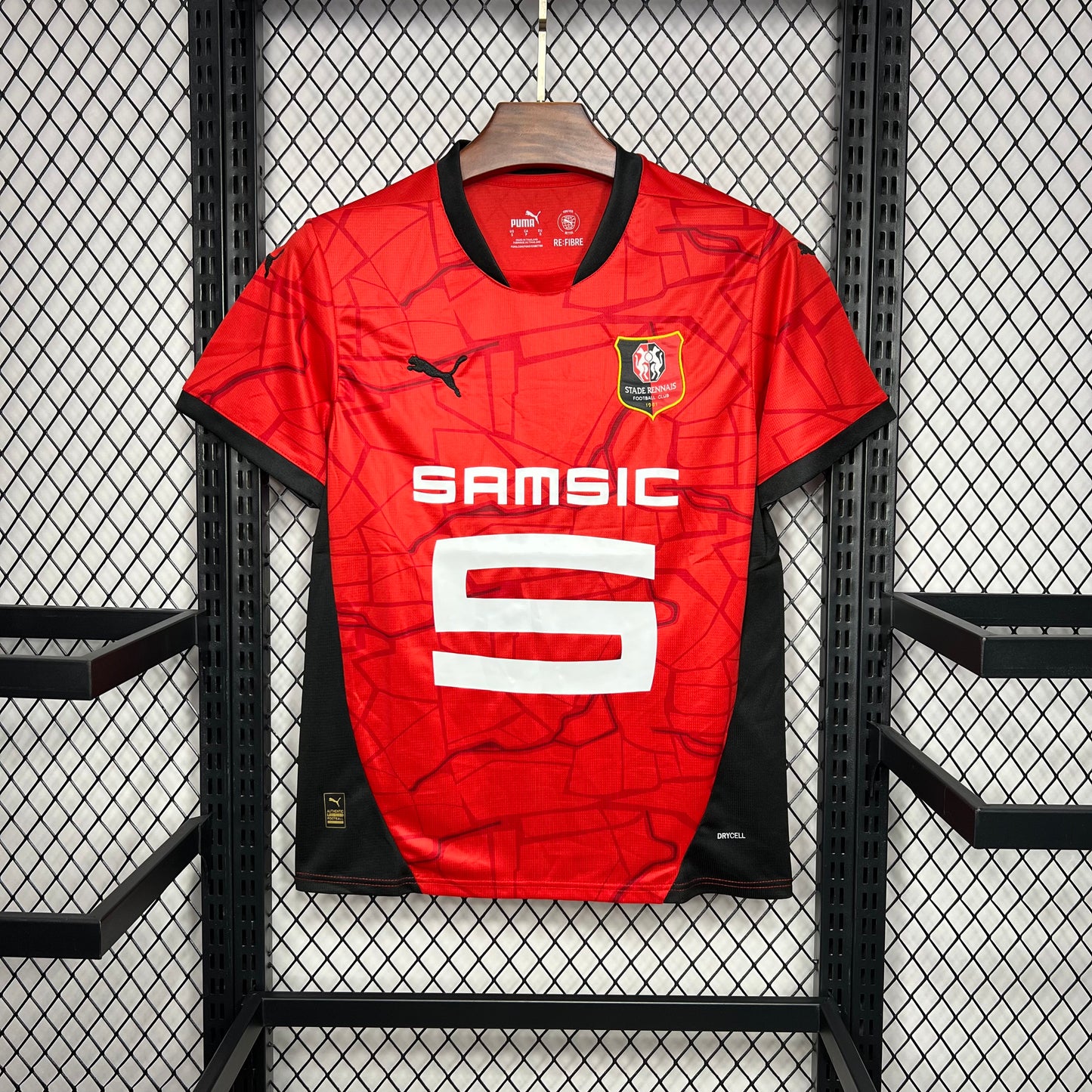 CAMISETA PRIMERA EQUIPACIÓN STADE RENNAIS 24/25 VERSIÓN FAN