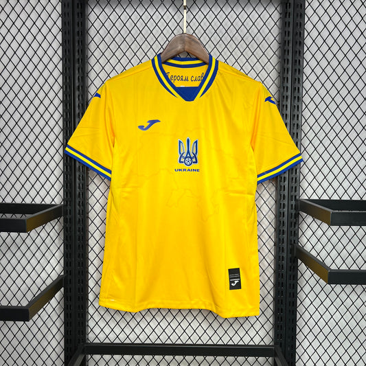 CAMISETA PRIMERA EQUIPACIÓN UCRANIA 2024 VERSIÓN FAN