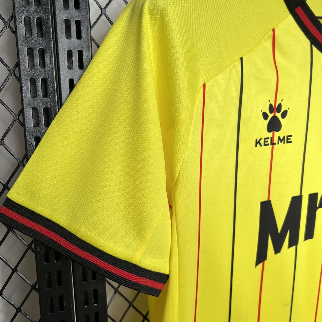 CAMISETA PRIMERA EQUIPACIÓN WATFORD 24/25 VERSIÓN FAN