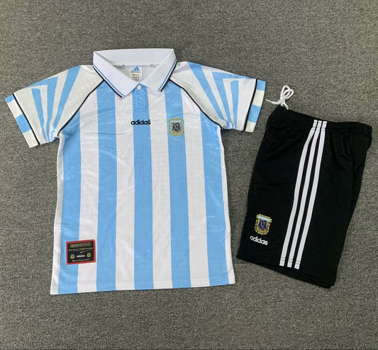 CAMISETA PRIMERA EQUIPACIÓN ARGENTINA 1997 INFANTIL