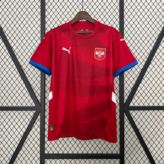 CAMISETA PRIMERA EQUIPACIÓN SERBIA 2024 VERSIÓN FAN