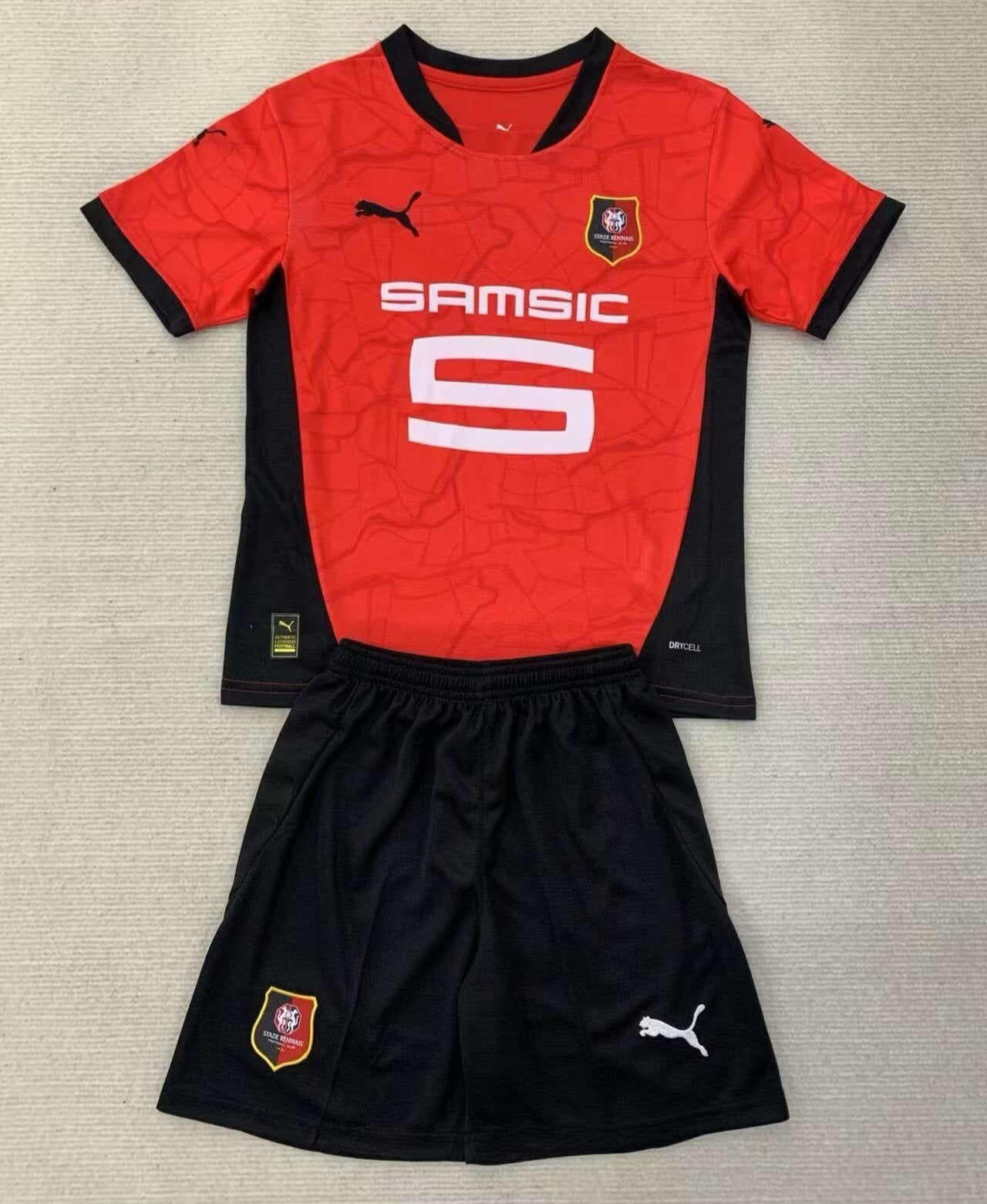 CAMISETA PRIMERA EQUIPACIÓN STADE RENNAIS 24/25 VERSIÓN INFANTIL