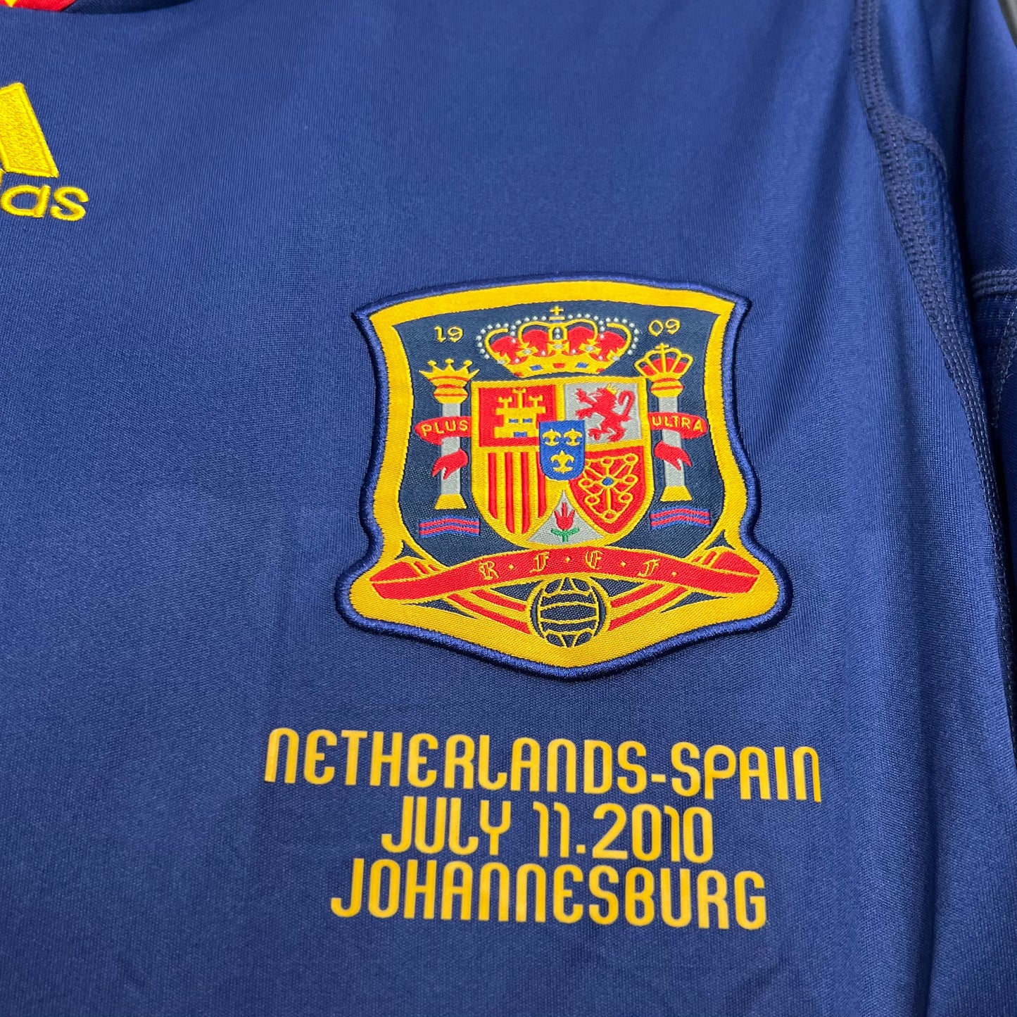 CAMISETA SEGUNDA EQUIPACIÓN ESPAÑA 2010