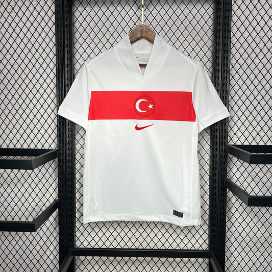 CAMISETA PRIMERA EQUIPACIÓN TURQUÍA 2024 VERSIÓN FAN