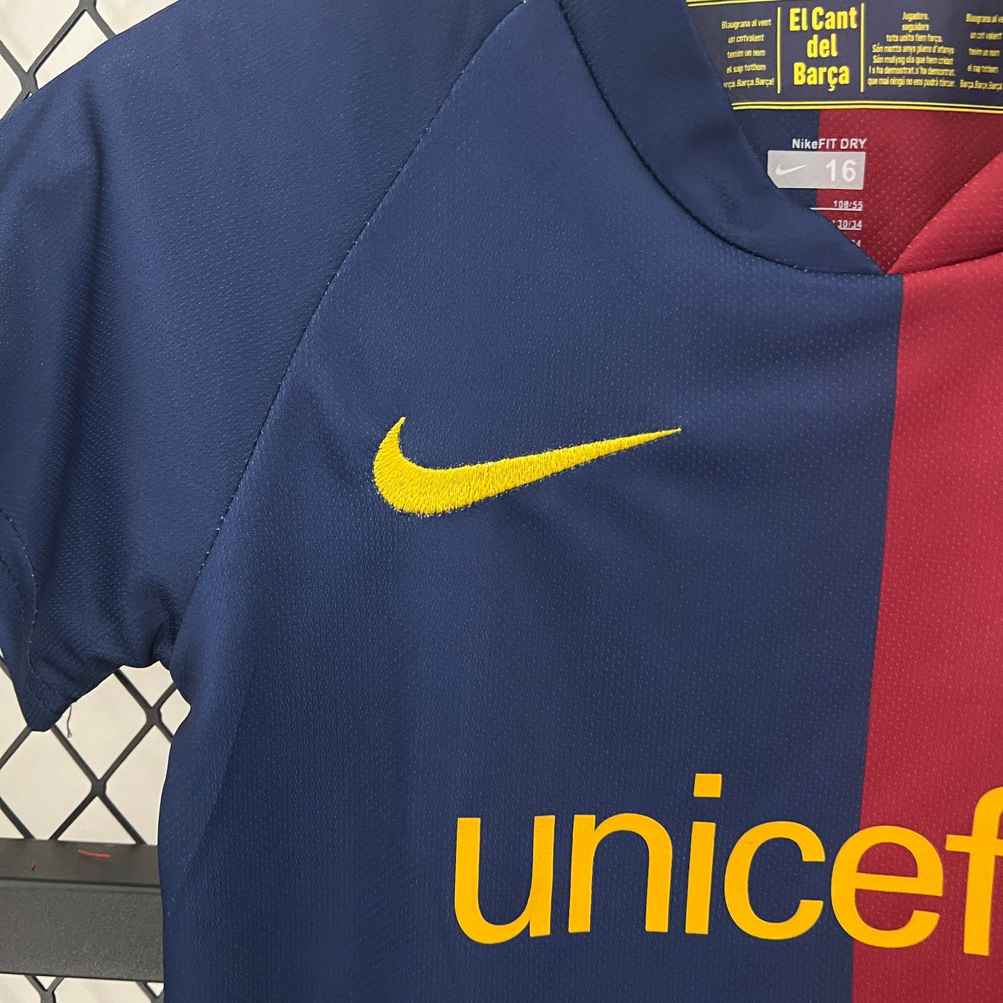 CAMISETA PRIMERA EQUIPACIÓN BARCELONA 2008/09 INFANTIL