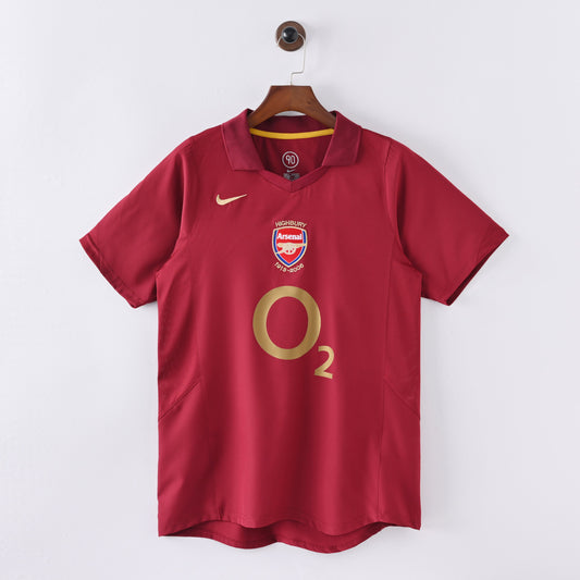 CAMISETA PRIMERA EQUIPACIÓN ARSENAL 2005/06