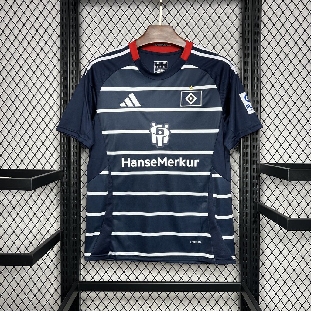 CAMISETA SEGUNDA EQUIPACIÓN HAMBURG SV 24/25 VERSIÓN FAN