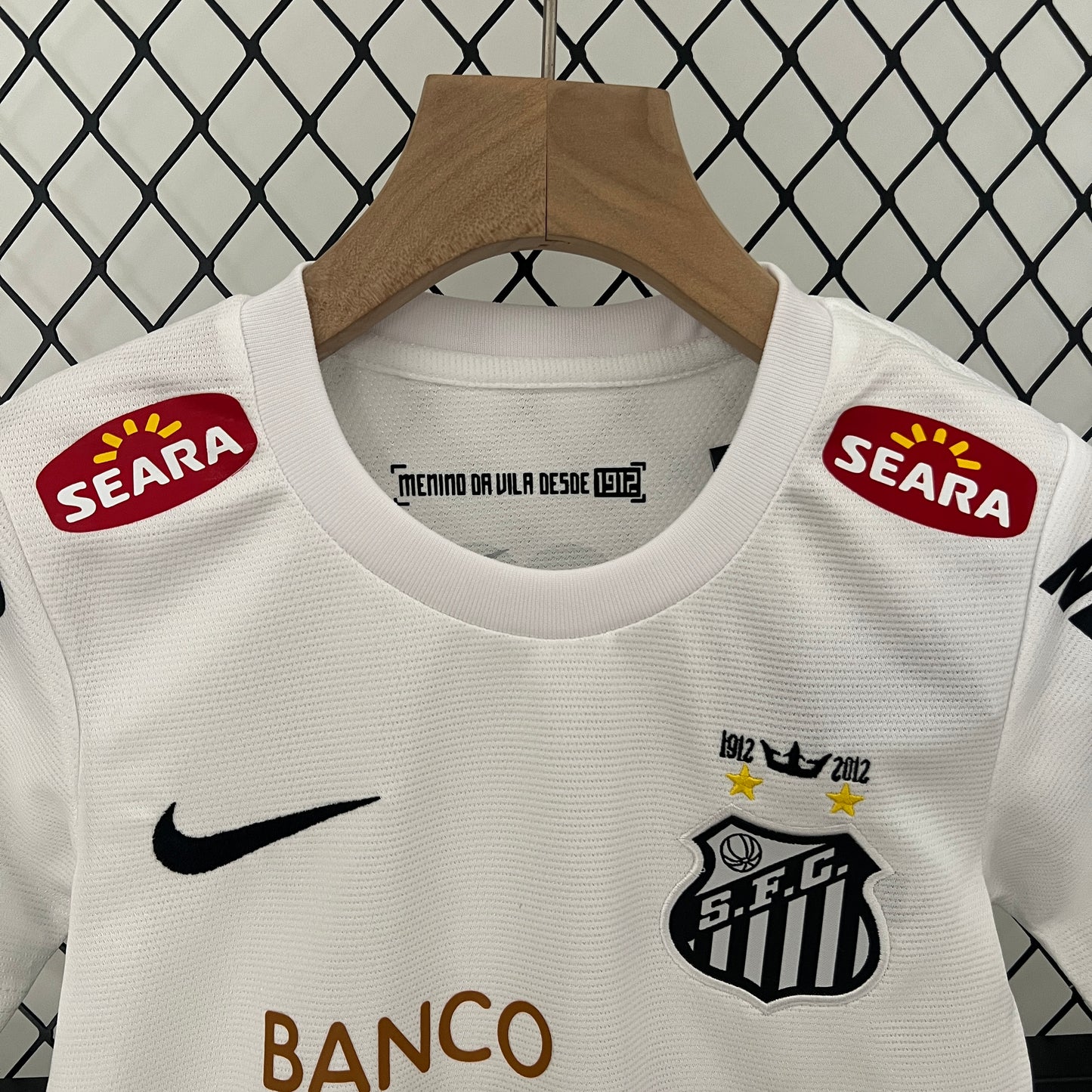 CAMISETA PRIMERA EQUIPACIÓN SANTOS 2012 INFANTIL