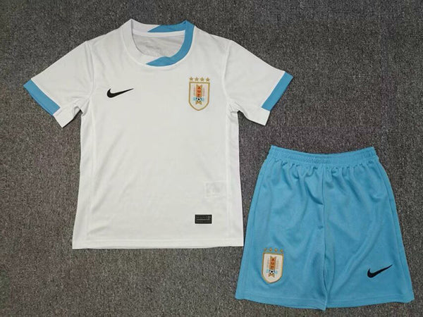 CAMISETA SEGUNDA EQUIPACIÓN URUGUAY 2024 VERSIÓN INFANTIL