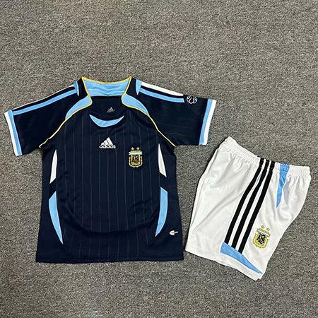 CAMISETA SEGUNDA EQUIPACIÓN ARGENTINA 2006 INFANTIL