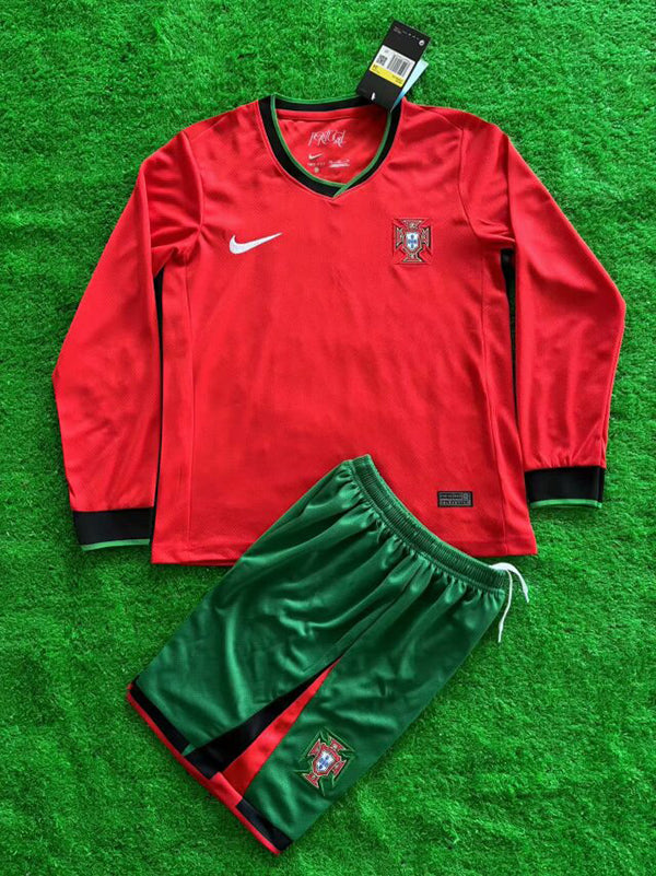 CAMISETA PRIMERA EQUIPACIÓN PORTUGAL 2024 VERSIÓN INFANTIL