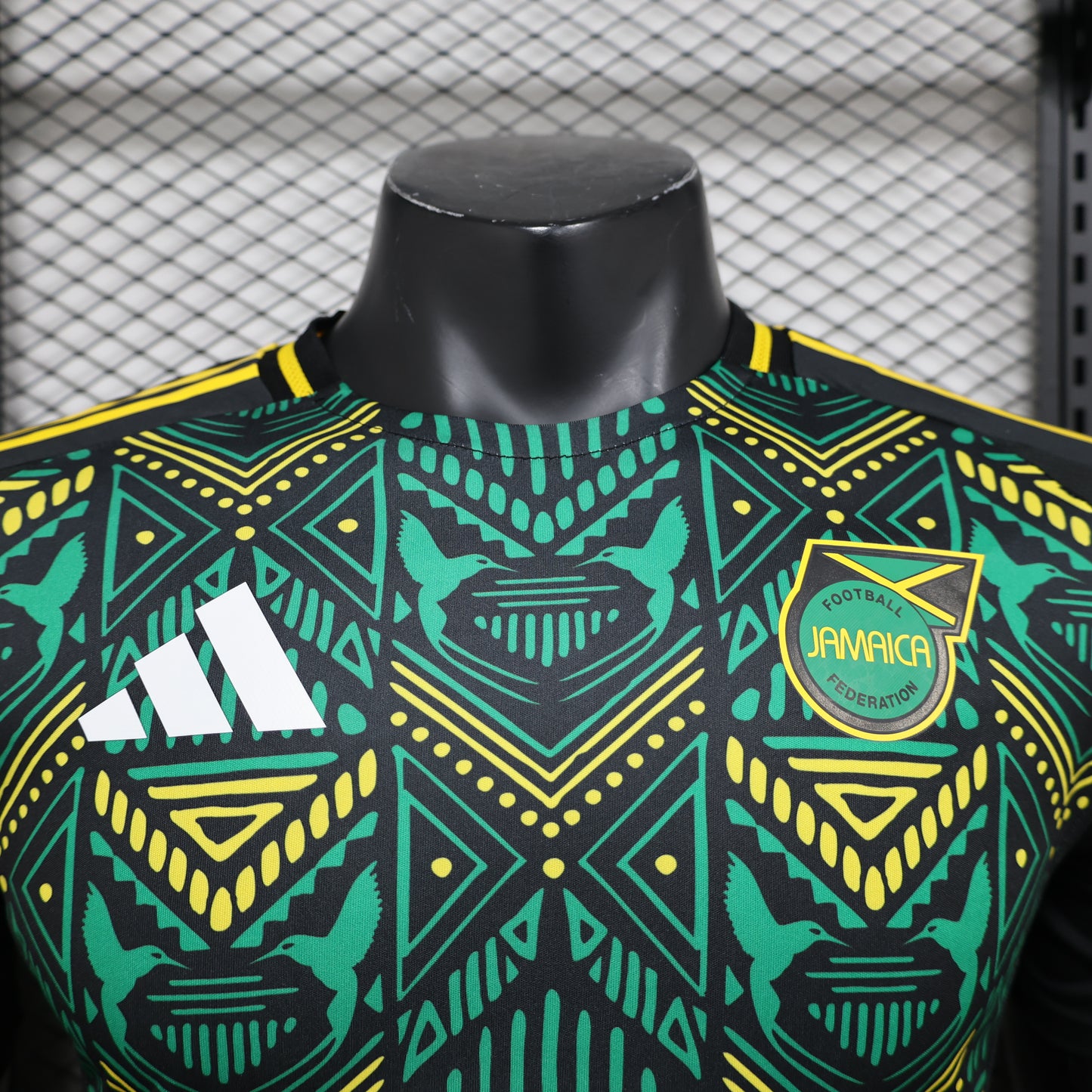 CAMISETA SEGUNDA EQUIPACIÓN JAMAICA 2024 VERSIÓN JUGADOR