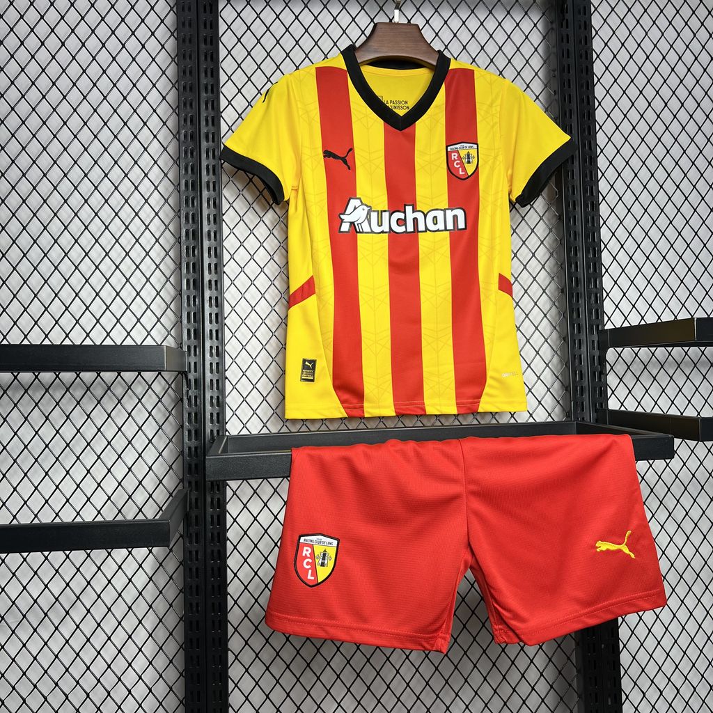 CAMISETA PRIMERA EQUIPACIÓN RC LENS 24/25 VERSIÓN INFANTIL