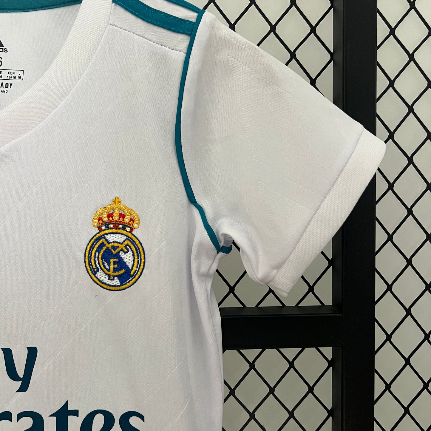 CAMISETA PRIMERA EQUIPACIÓN REAL MADRID 2017/18 INFANTIL