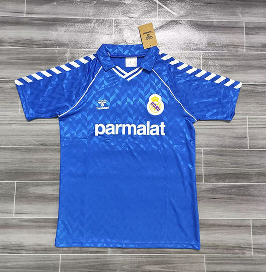 CAMISETA SEGUNDA EQUIPACIÓN REAL MADRID 1986/88