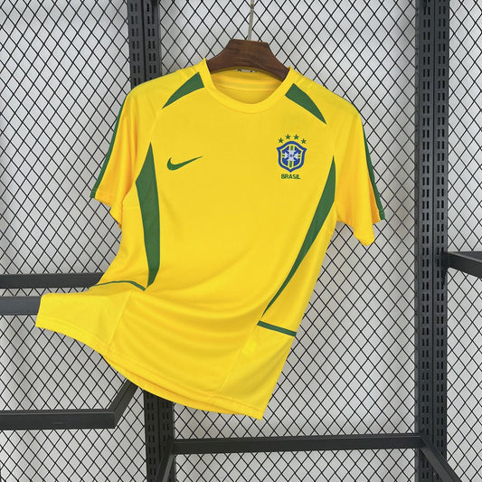 CAMISETA PRIMERA EQUIPACIÓN BRASIL 2002