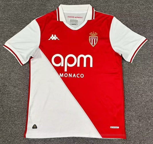 CAMISETA PRIMERA EQUIPACIÓN AS MÓNACO 24/25 VERSIÓN FAN