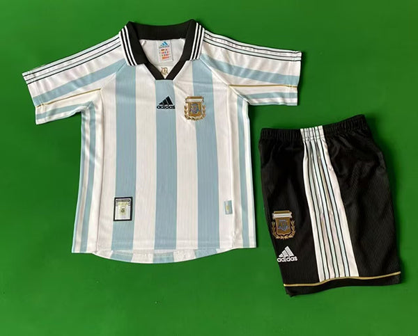 CAMISETA PRIMERA EQUIPACIÓN ARGENTINA 1998 INFANTIL