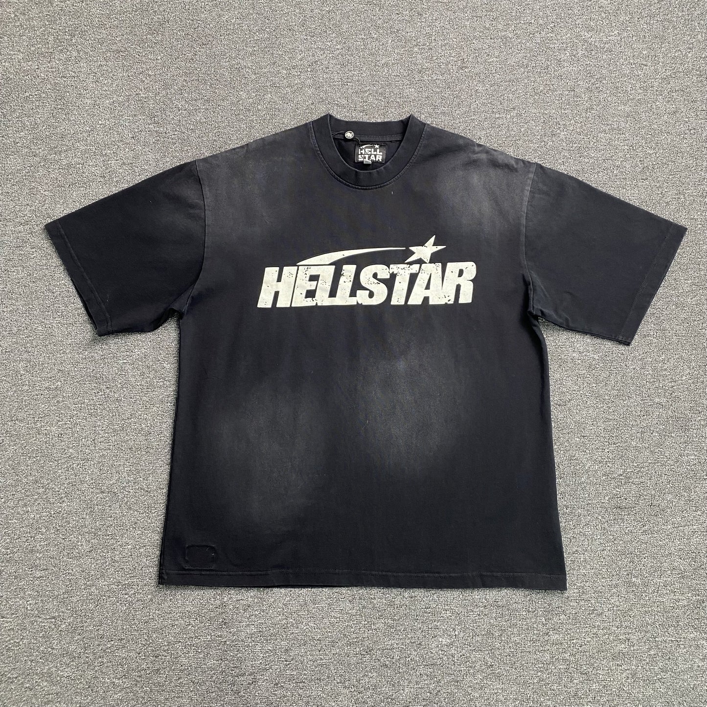 HELLSTAR CLASSIC LOGO GEL PRINT T-SHIRT