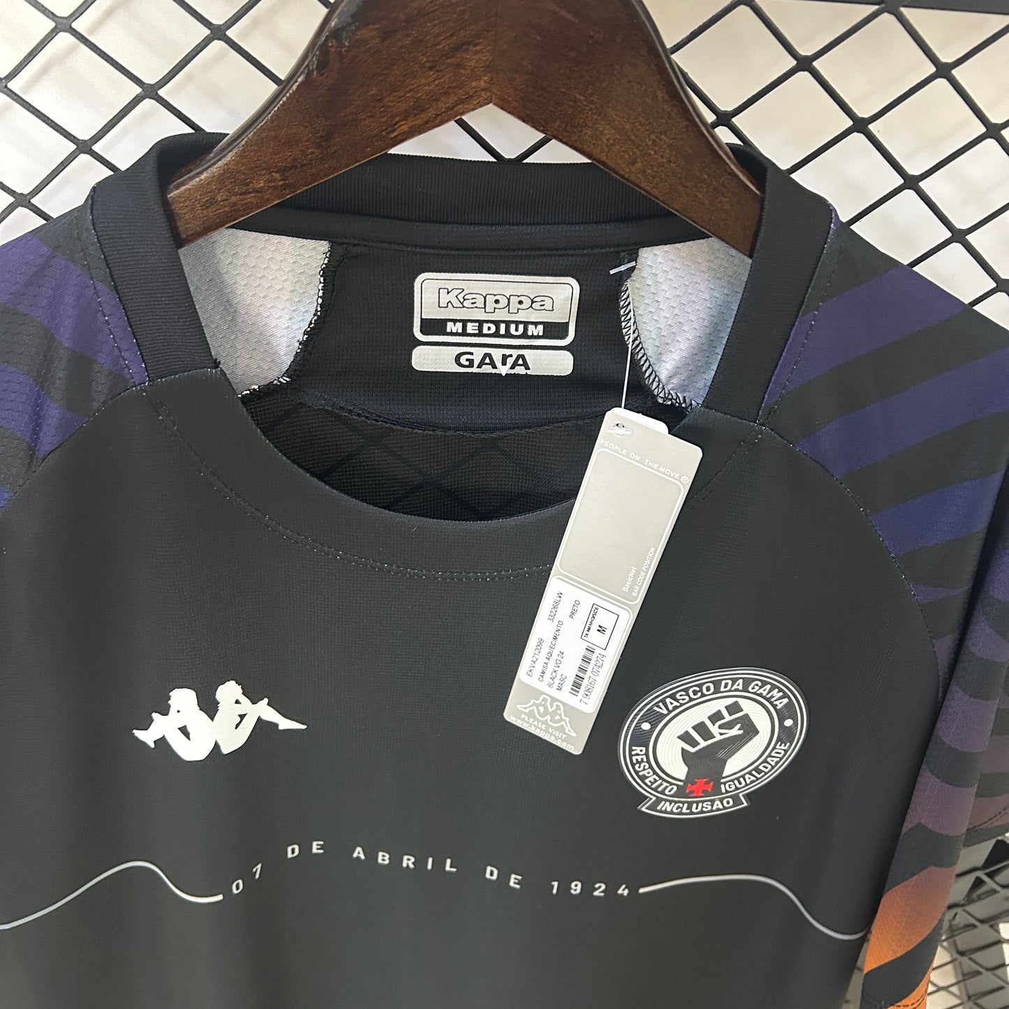 CAMISETA ENTRENAMIENTO VASCO DA GAMA 2024 VERSIÓN FAN