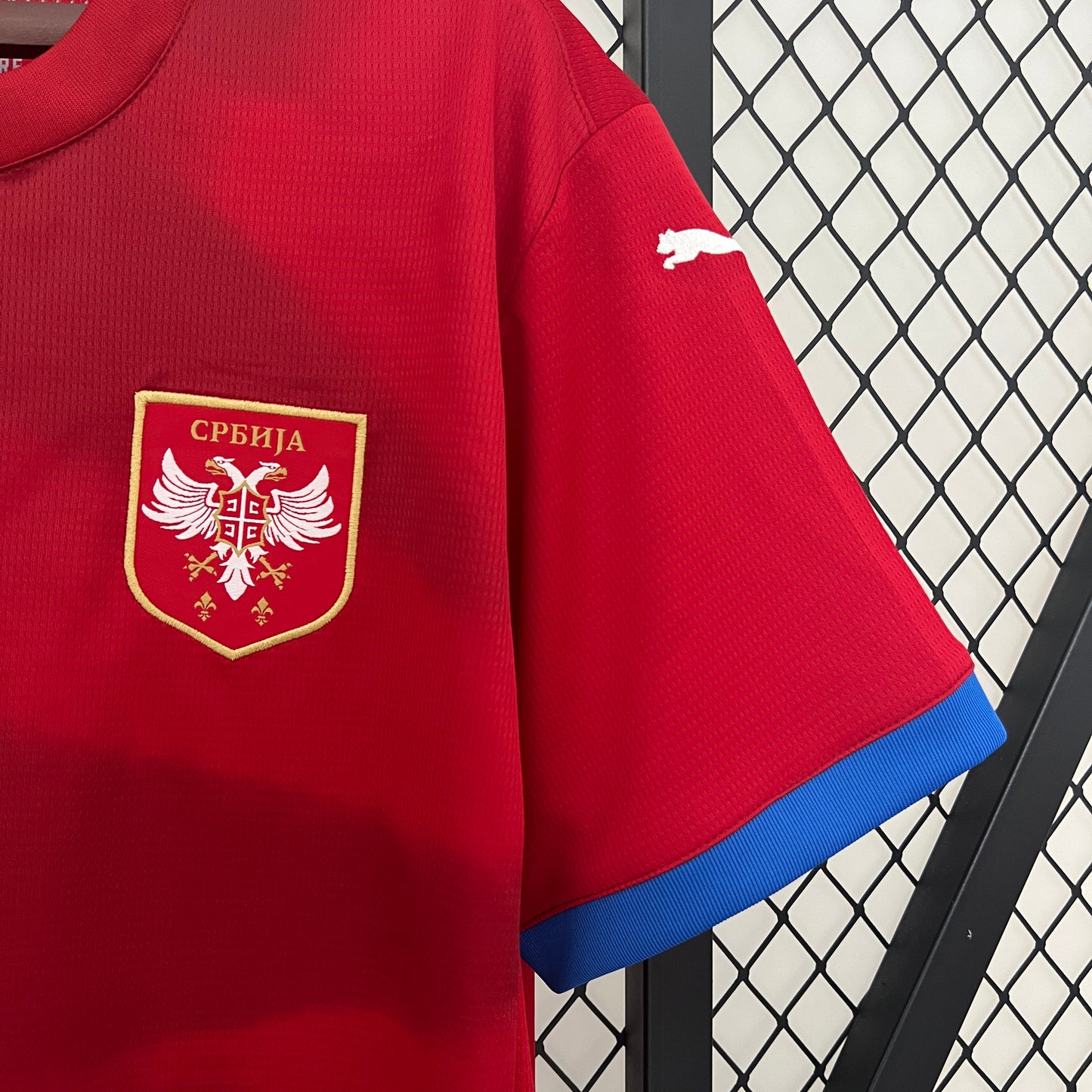 CAMISETA PRIMERA EQUIPACIÓN SERBIA 2024 VERSIÓN FAN