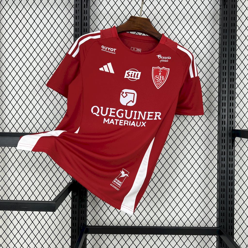 CAMISETA PRIMERA EQUIPACIÓN STADE BRESTOIS 24/25 VERSIÓN FAN