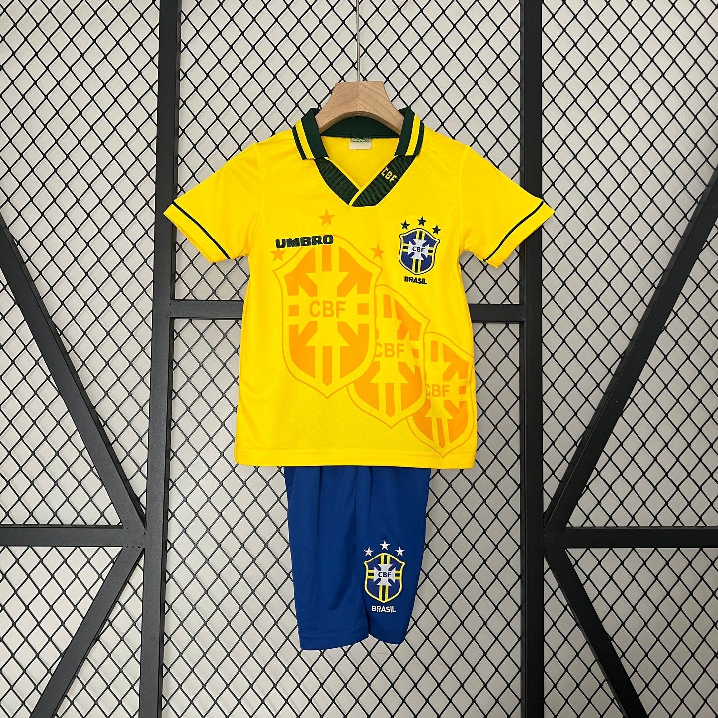 CAMISETA PRIMERA EQUIPACIÓN BRASIL 1994 INFANTIL