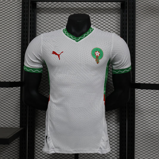 CAMISETA SEGUNDA EQUIPACIÓN MARRUECOS 2024 VERSIÓN JUGADOR