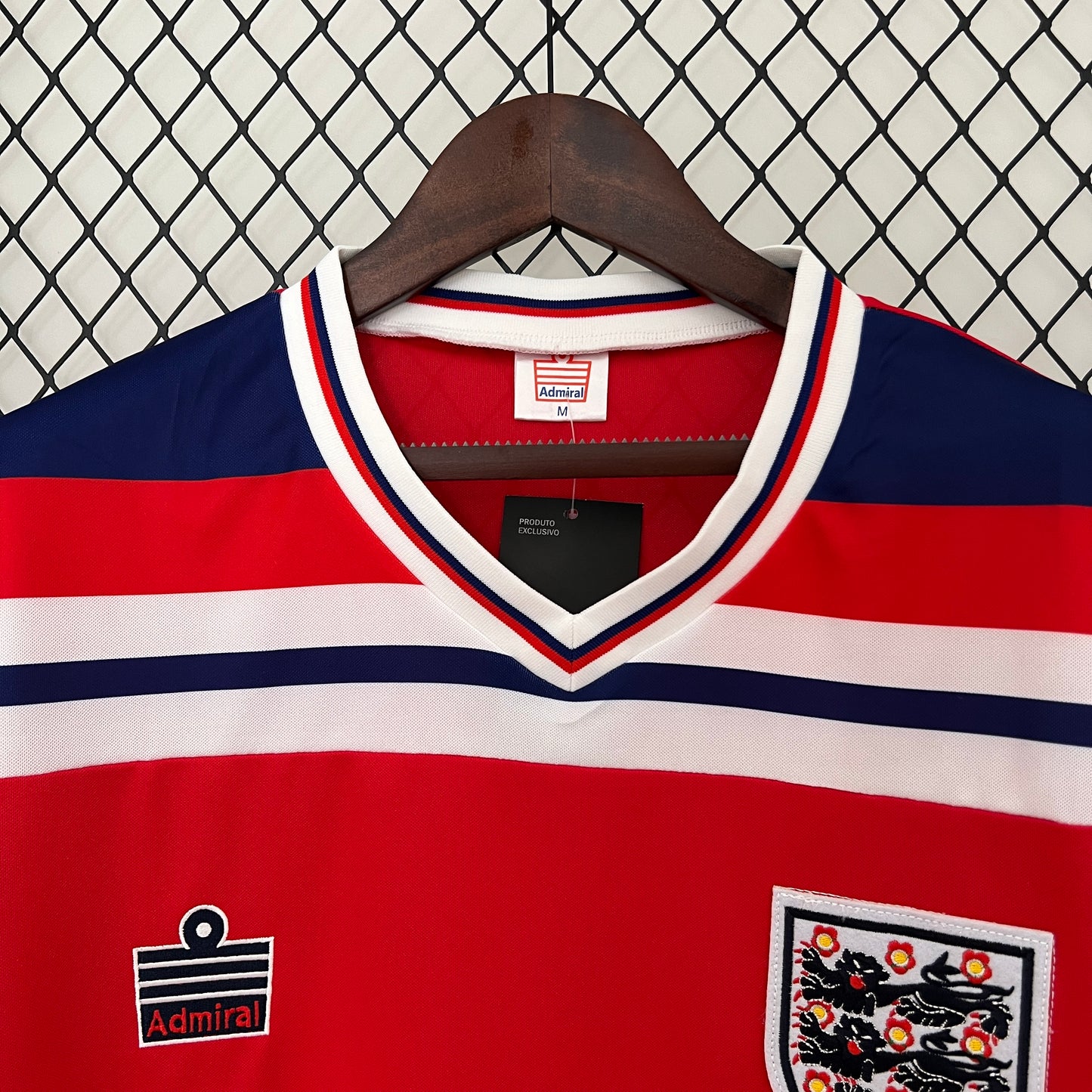 CAMISETA SEGUNDA EQUIPACIÓN INGLATERRA 1982