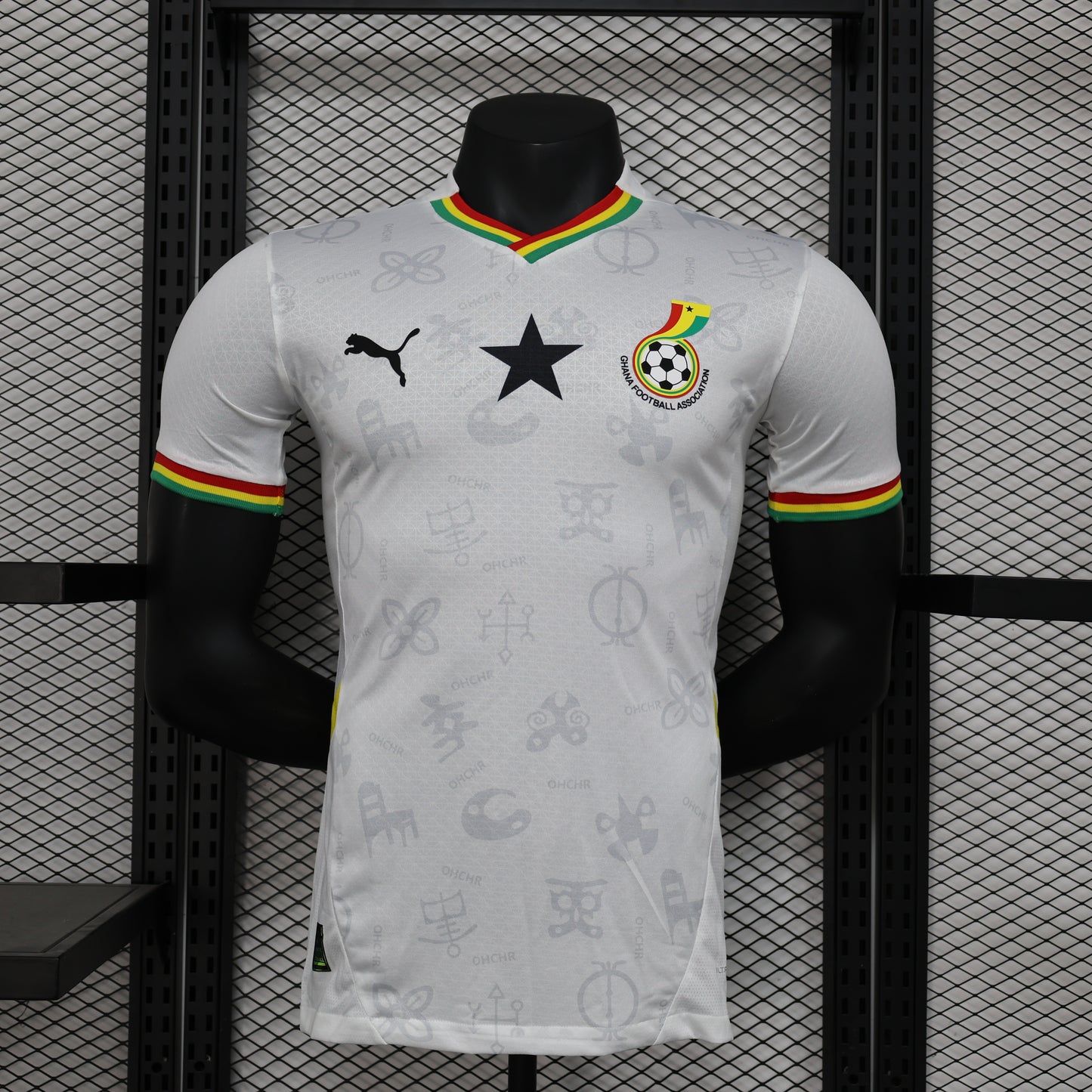 CAMISETA PRIMERA EQUIPACIÓN GHANA 2024 VERSIÓN JUGADOR