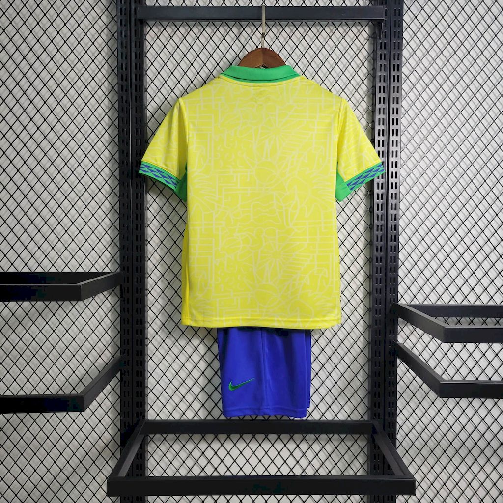 CAMISETA PRIMERA EQUIPACIÓN BRASIL 2024 VERSIÓN INFANTIL