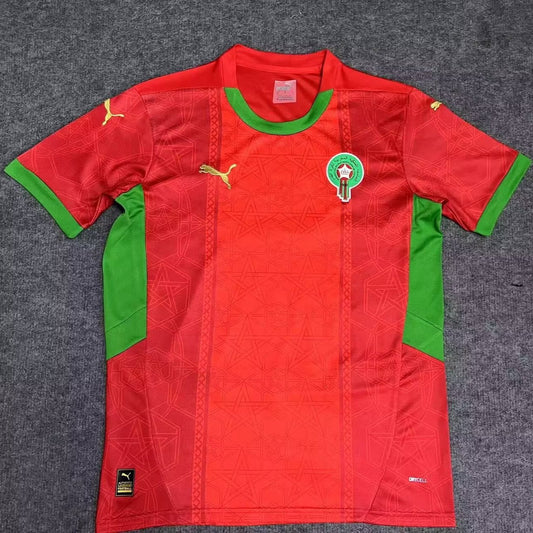 CAMISETA PRIMERA EQUIPACIÓN MARRUECOS 2024 VERSIÓN FAN