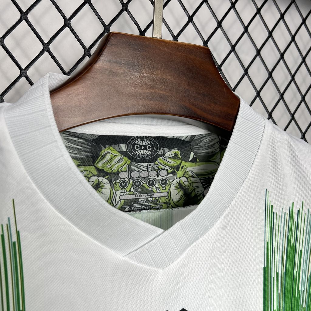 CAMISETA SEGUNDA EQUIPACIÓN CORITIBA 2024 VERSIÓN FAN