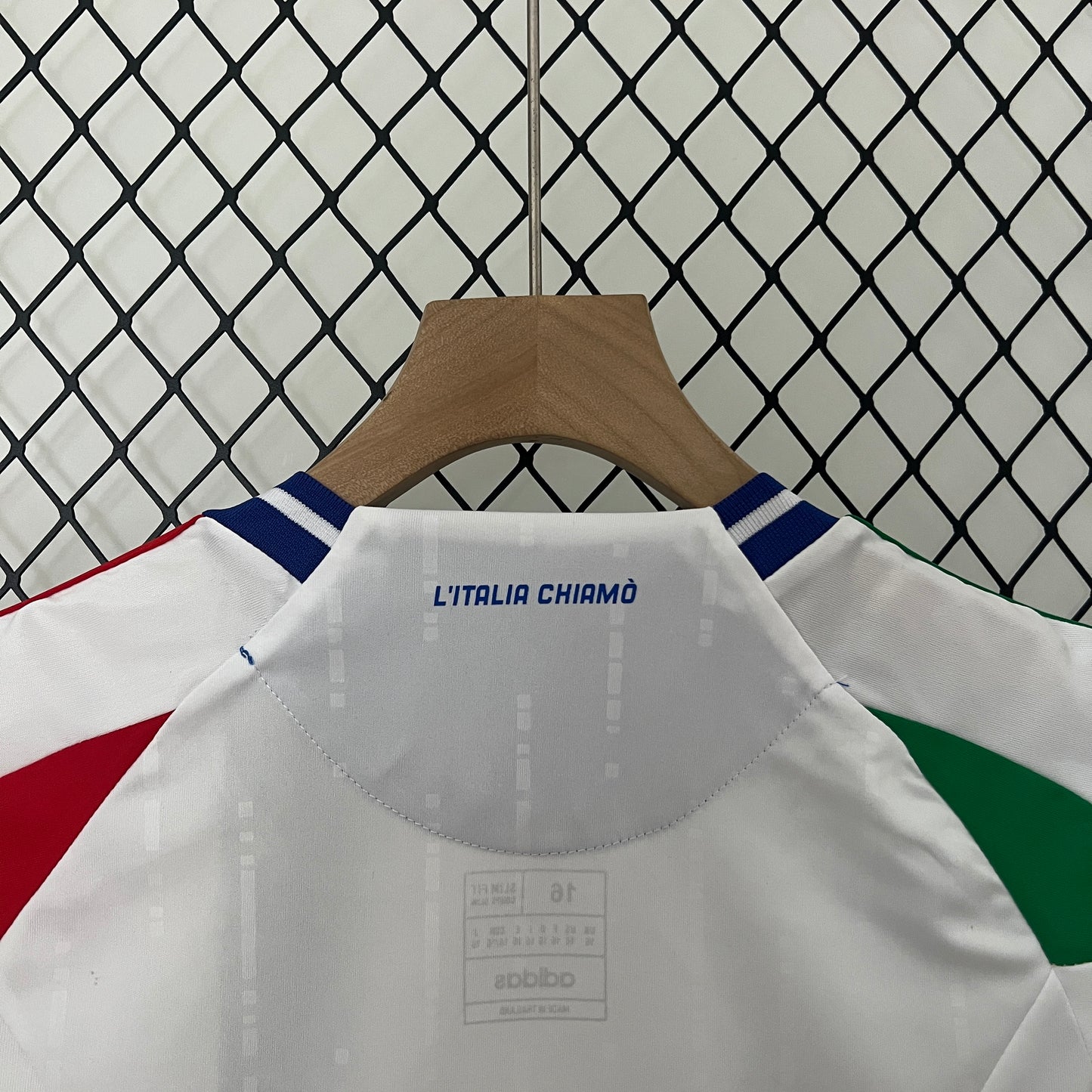 CAMISETA SEGUNDA EQUIPACIÓN ITALIA 2024 VERSIÓN INFANTIL