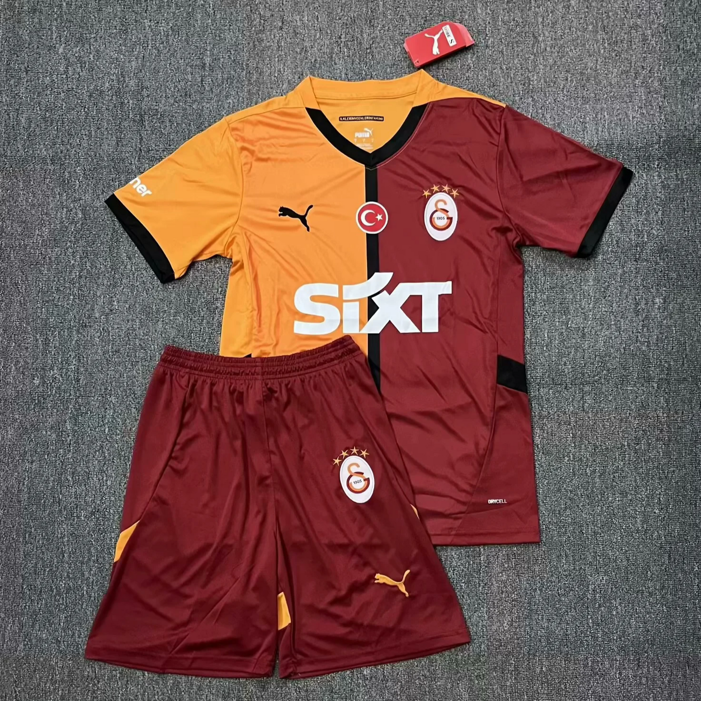 CAMISETA PRIMERA EQUIPACIÓN GALATASARAY 24/25 VERSIÓN INFANTIL