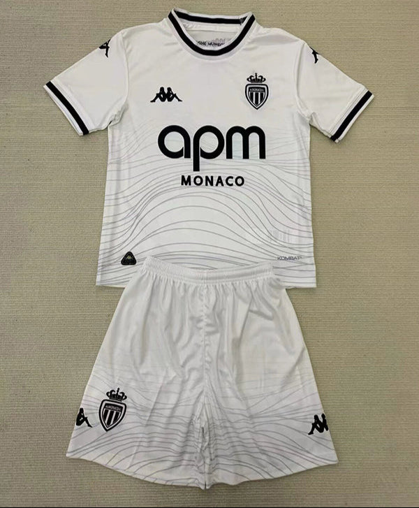 CAMISETA TERCERA EQUIPACIÓN AS MÓNACO 24/25 VERSIÓN INFANTIL