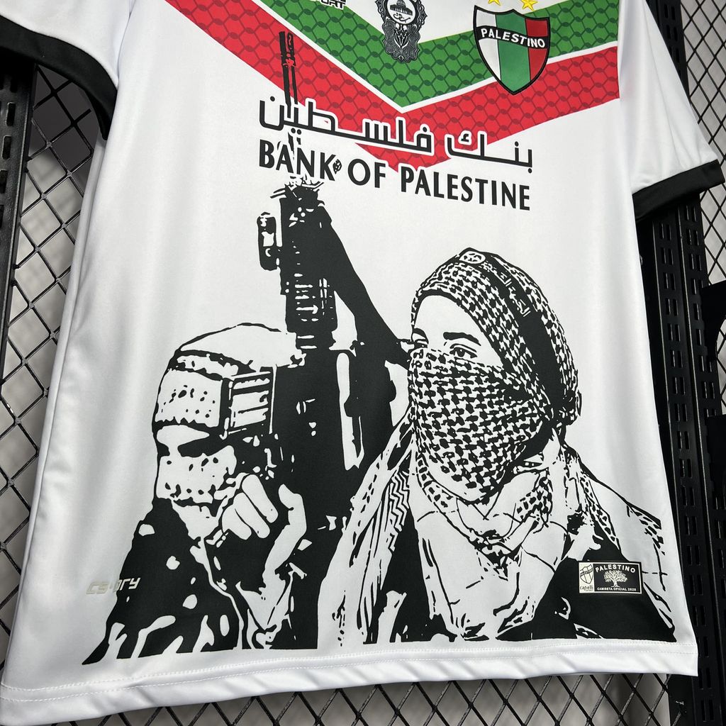 CAMISETA CONCEPTO PALESTINO 2024 VERSIÓN FAN