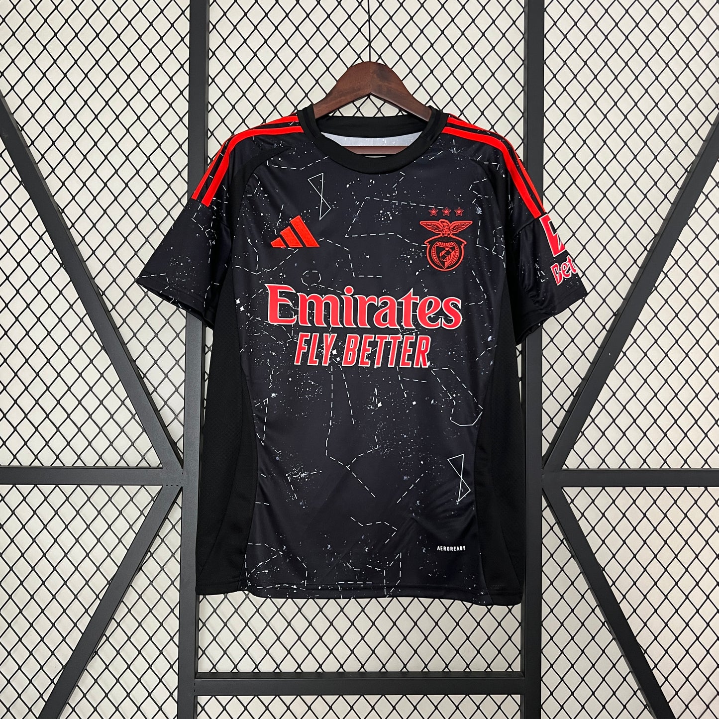 CAMISETA SEGUNDA EQUIPACIÓN BENFICA 24/25 VERSIÓN FAN