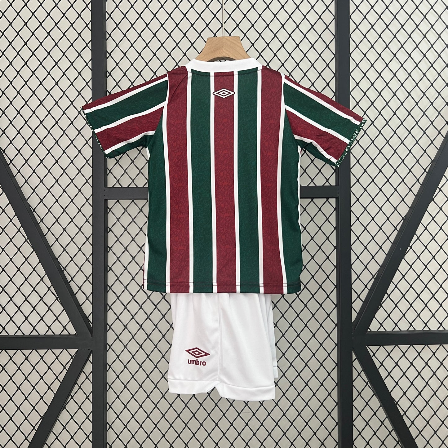 CAMISETA PRIMERA EQUIPACIÓN FLUMINENSE 2024 VERSIÓN INFANTIL