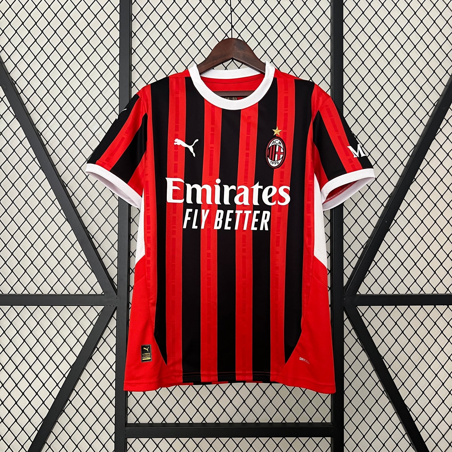 CAMISETA PRIMERA EQUIPACIÓN AC MILAN 24/25 VERSIÓN FAN