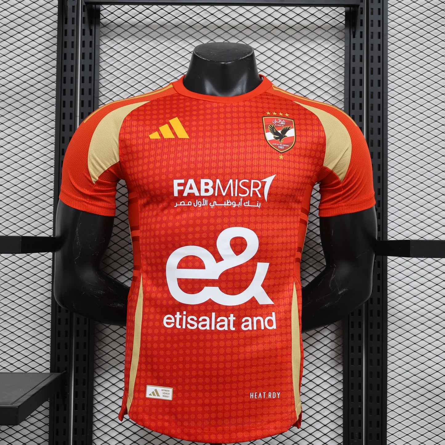 CAMISETA PRIMERA EQUIPACIÓN AL AHLY 24/25 VERSIÓN JUGADOR